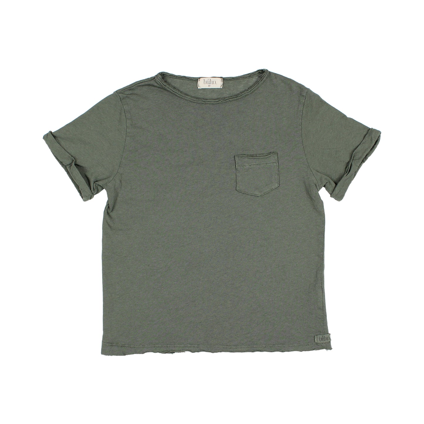 【LAST TWO】POCKET LINEN T-SHIRT