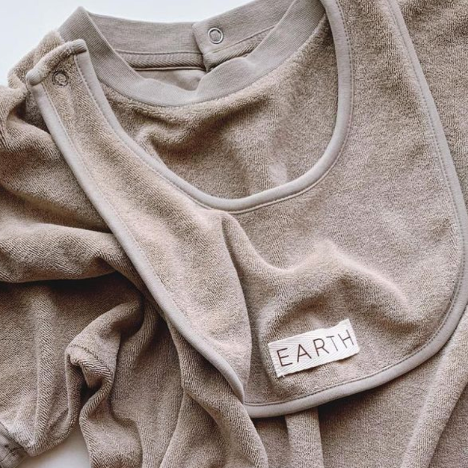 【LAST ONE】Organic bib / Warm beige