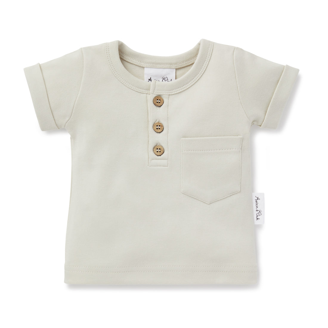 Aster & Oak - Birch Henley Tee