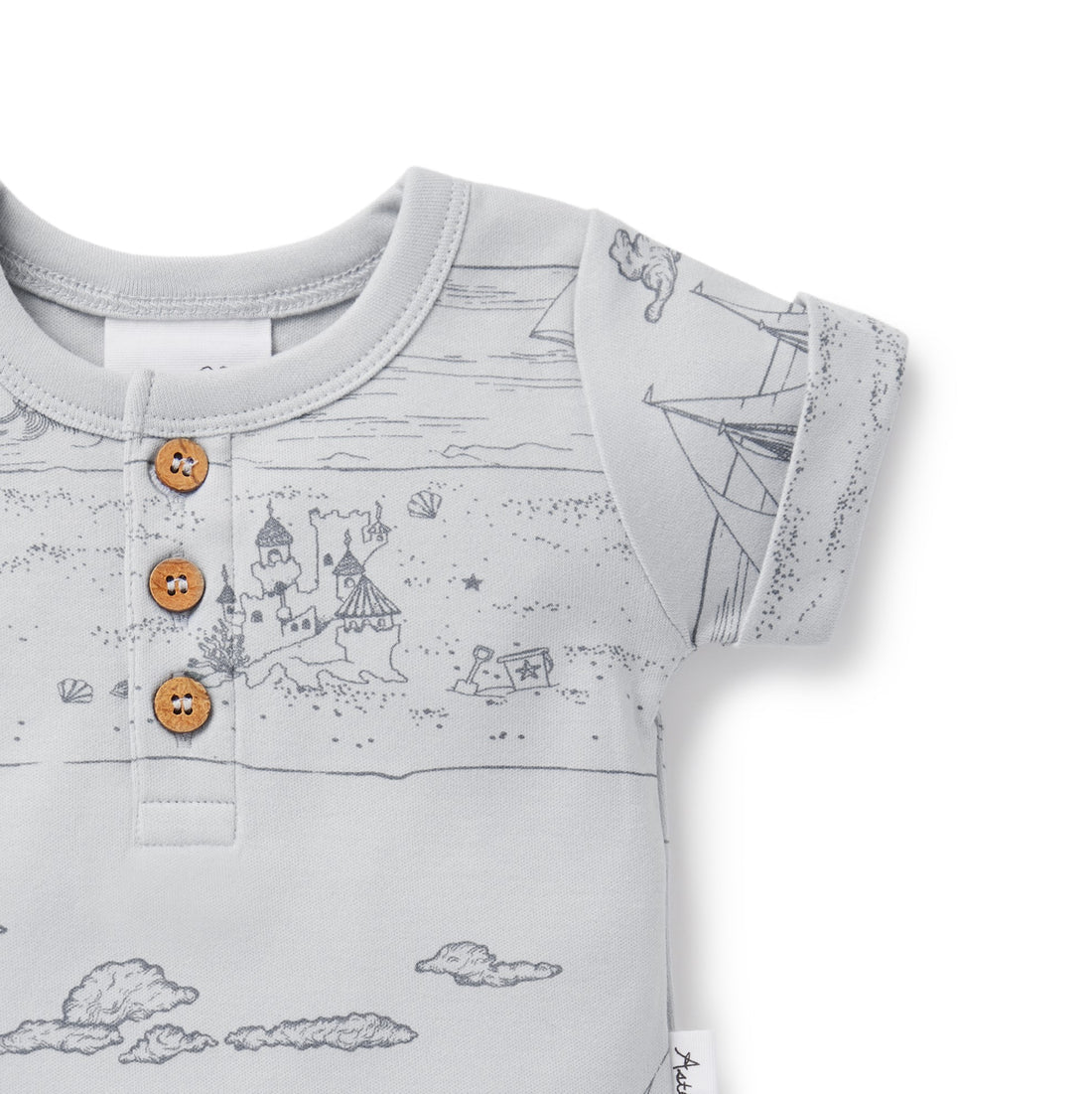 Aster & Oak - Beach Day AOP Tee