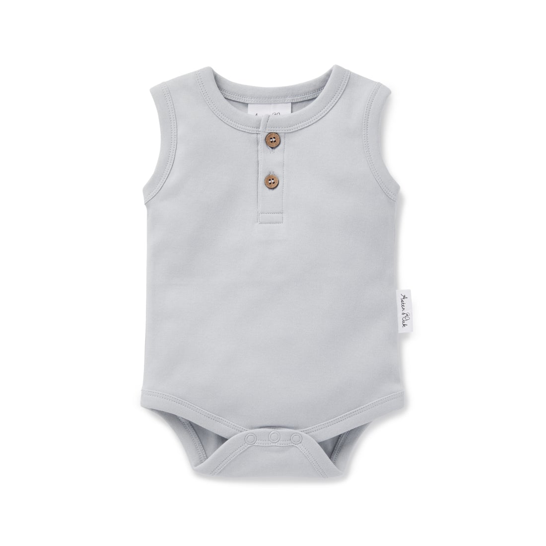 Aster & Oak - Gray Dawn Singlet Onesie