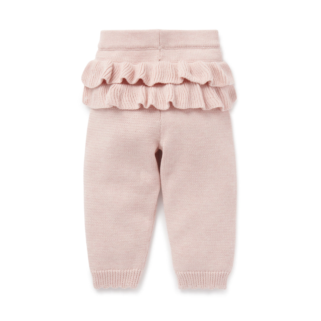 Aster & Oak - Pink Ruffle Knit Legging