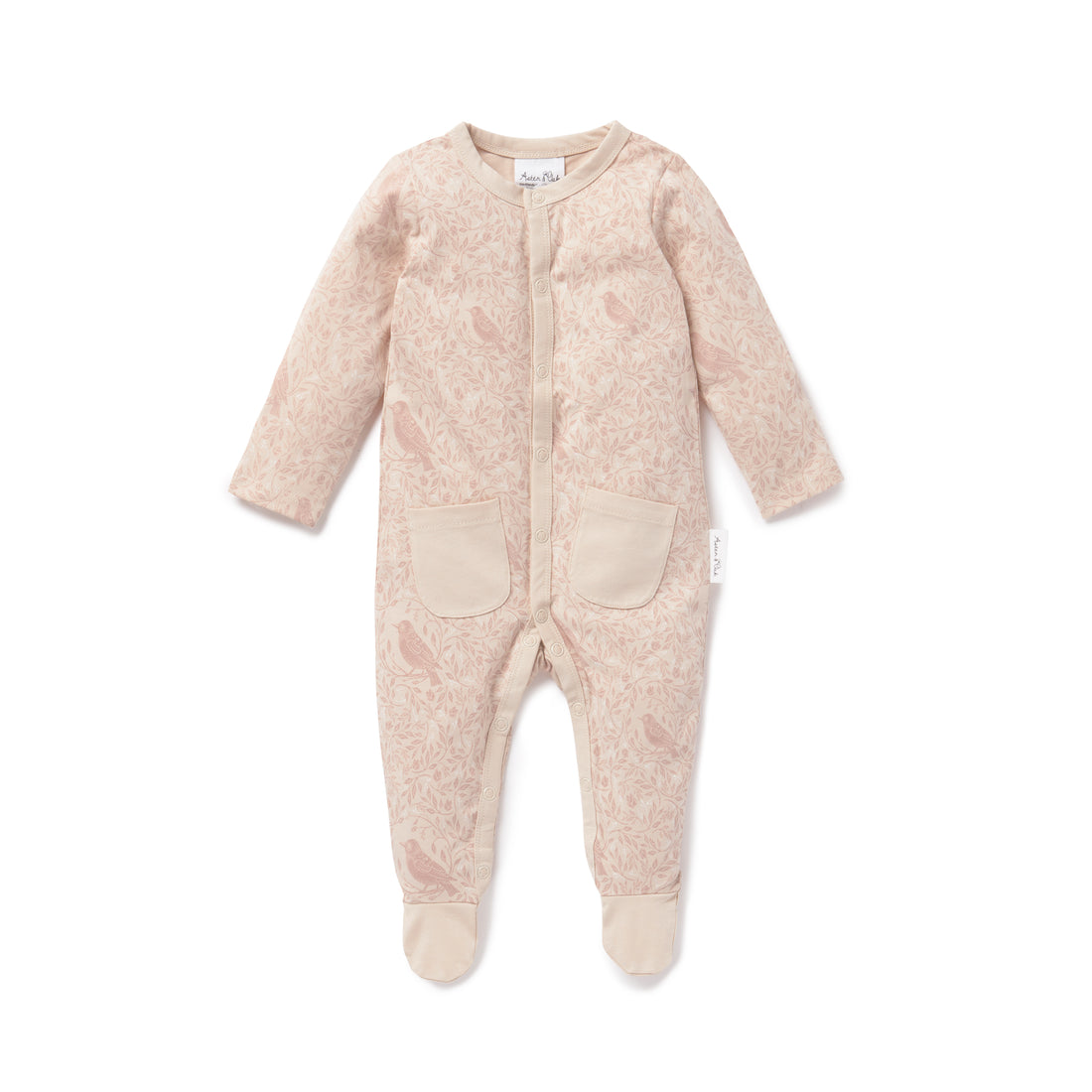 【LAST ONE】Aster & Oak - Song Bird Footed Romper