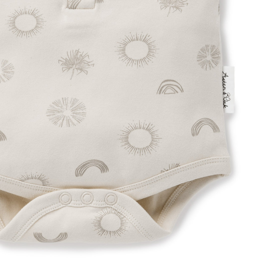 Aster & Oak - Sunny Daze Henley Onesie