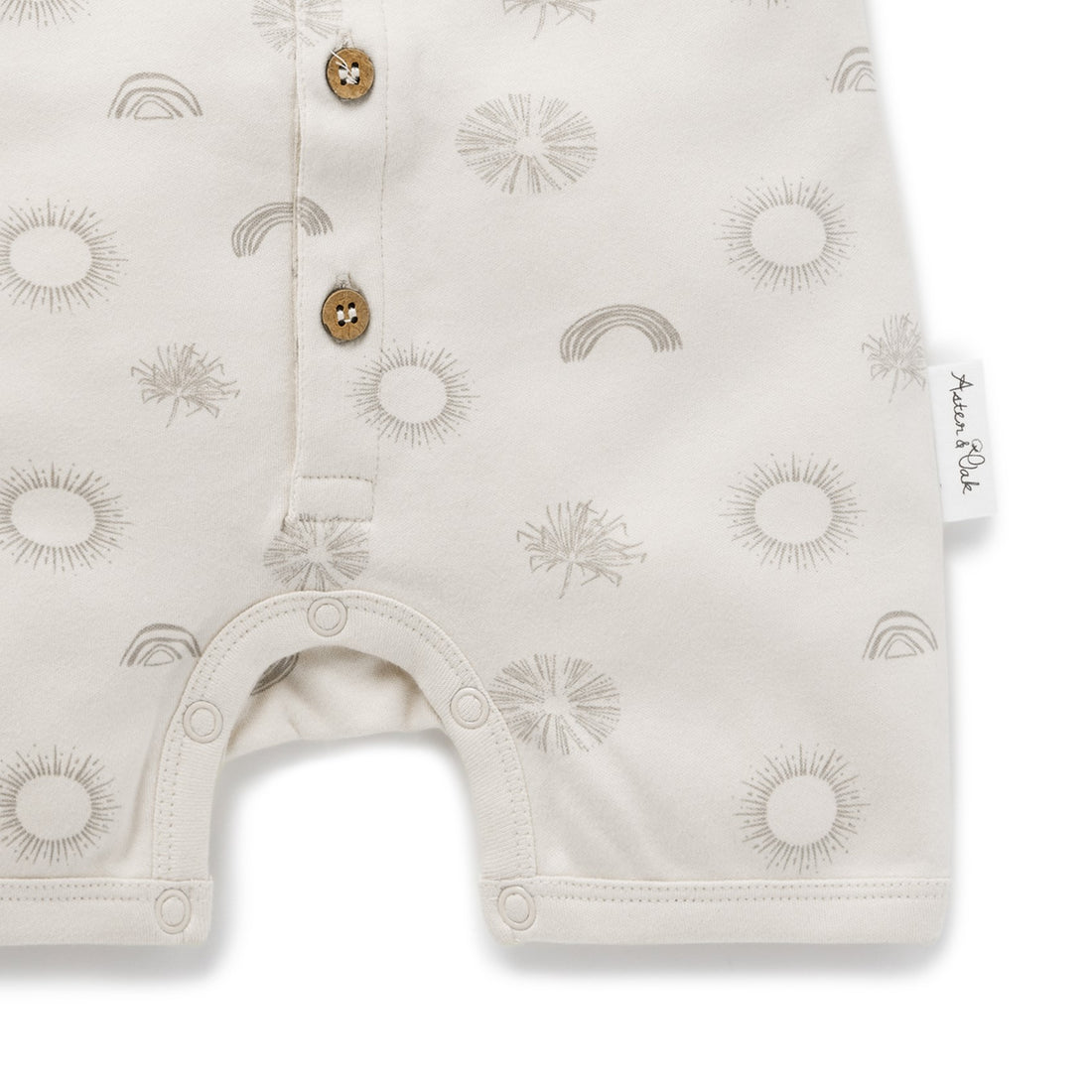 Aster & Oak - Sunny Daze Button Romper