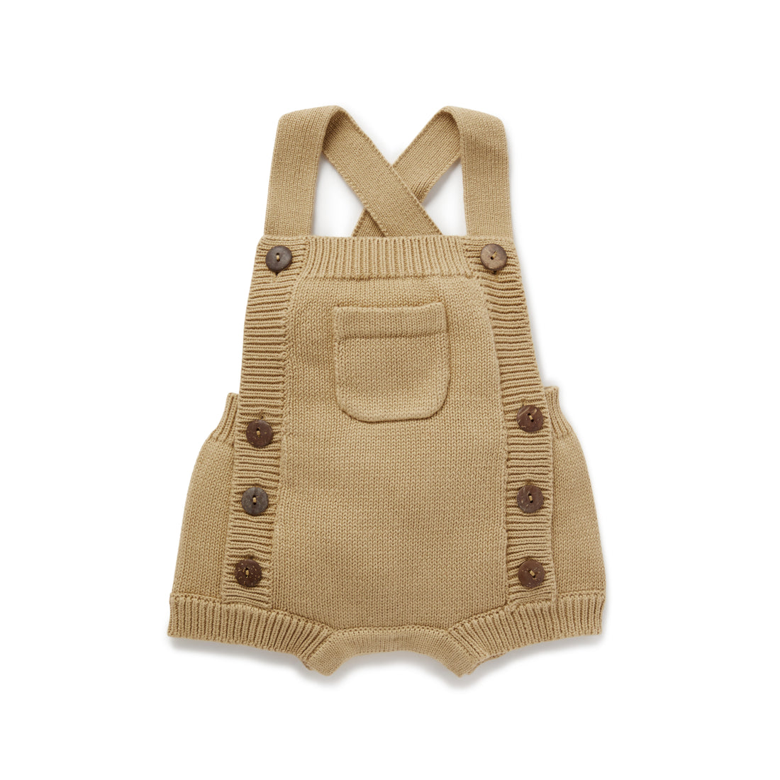 【LAST ONE】Aster & Oak - Taupe Knit Romper