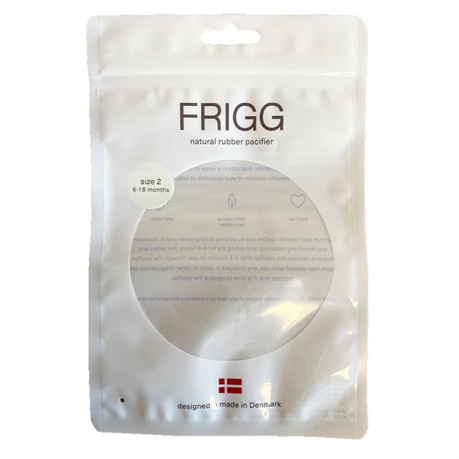 mushie - FRIGG Daisy Natural Rubber Baby Pacifier