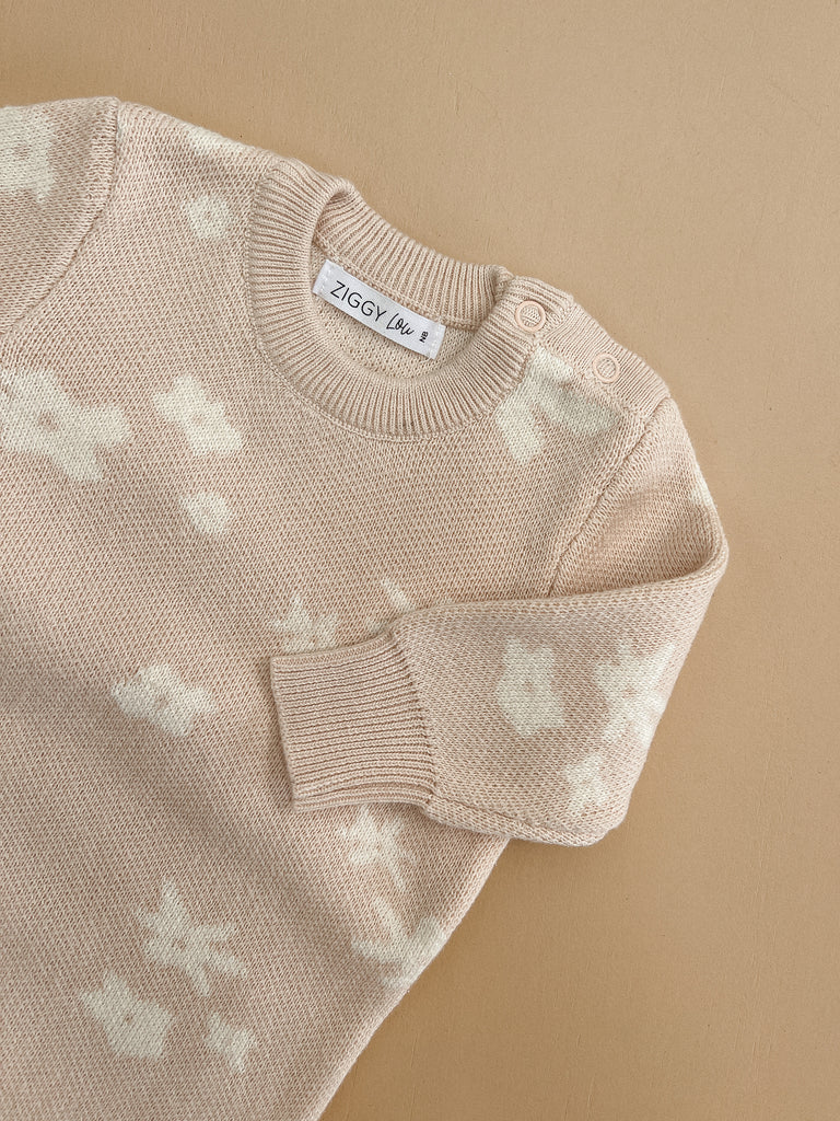 ZIGGY LOU - BUBBLE ROMPER | GOLDIE (NUDE)