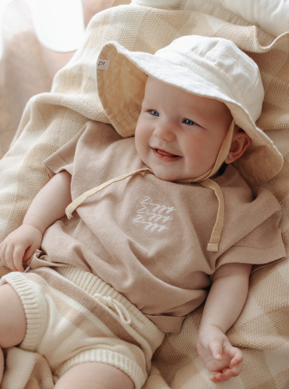 【LAST ONE】ZIGGY LOU - SIGNATURE TEE (KIDS) | CARAMEL