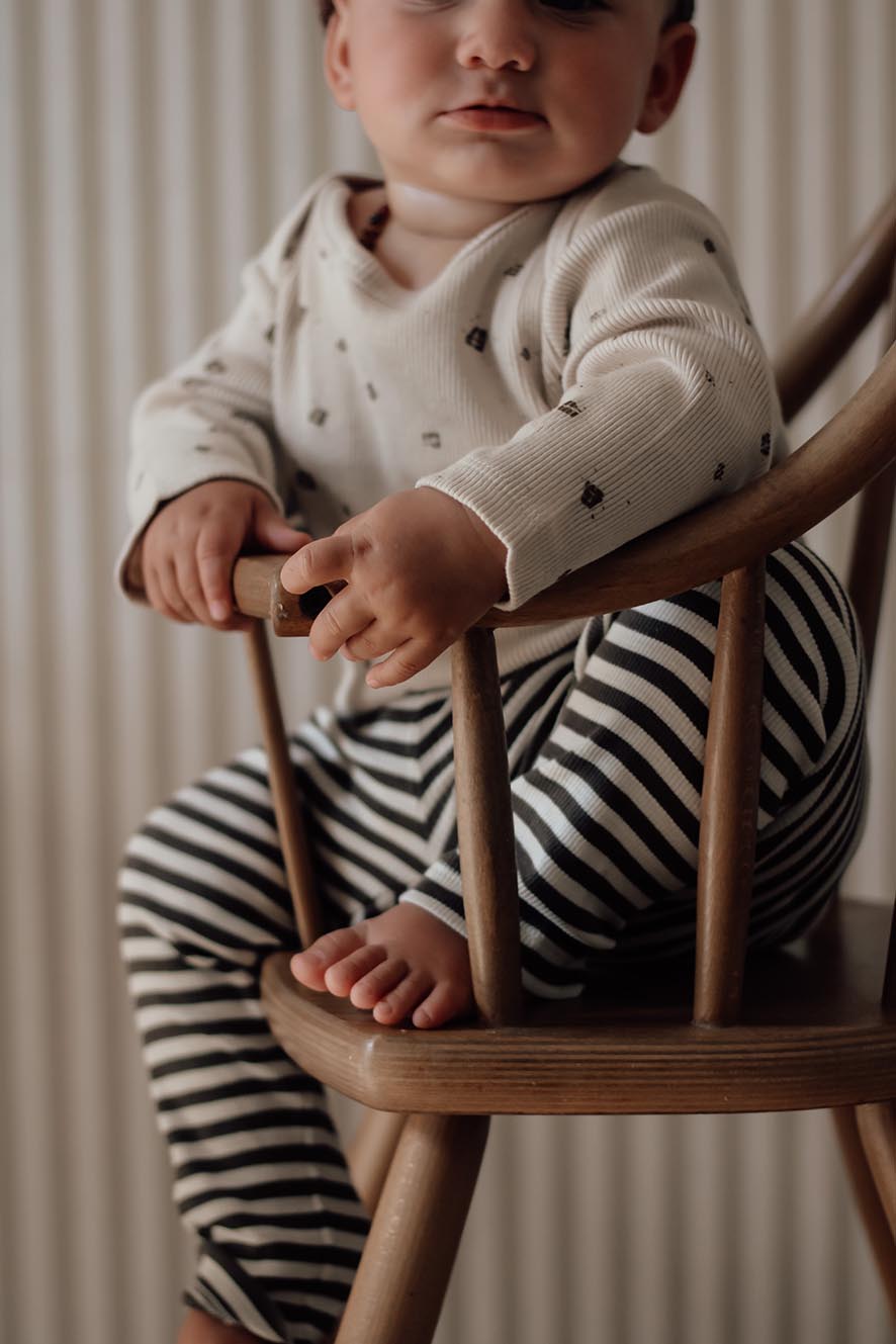 MONSIEUR MINI - Mini Chocolate Aop Onesie