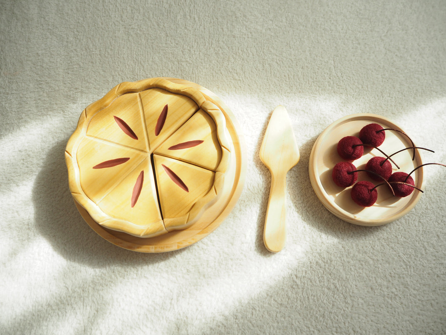 【LAST ONE】Wooden Pie Toys