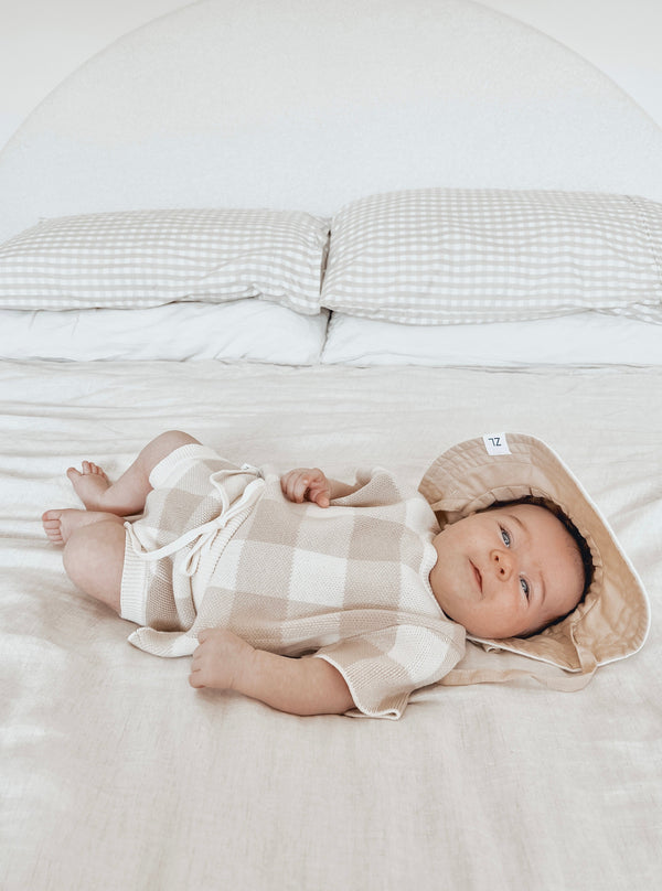 ZIGGY LOU - KNITTED BLOOMERS | GINGHAM