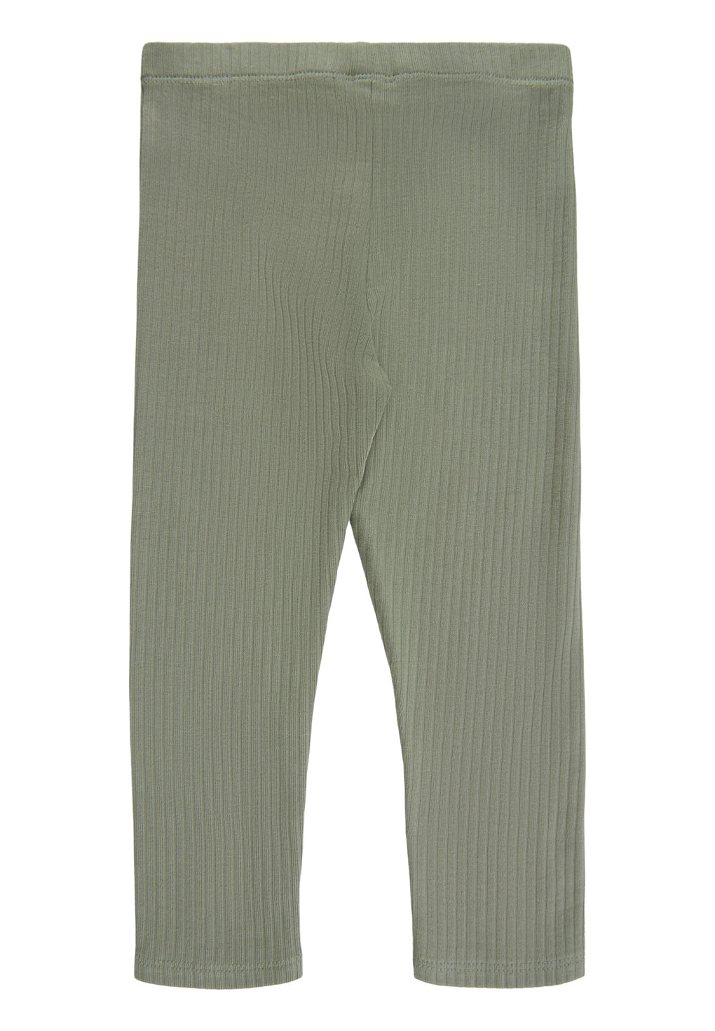 【LAST TWO】soft gallery - SGPaula Rib Pattern Baby Leggings - Seagrass