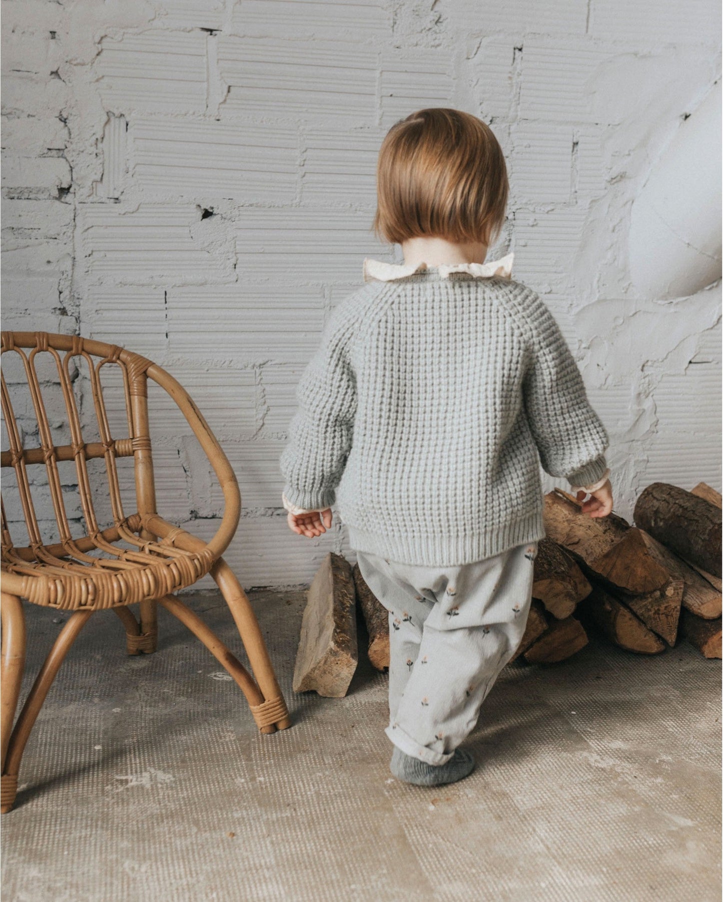 【LAST ONE】búho - BB ROMANCE PANTS GLACIER