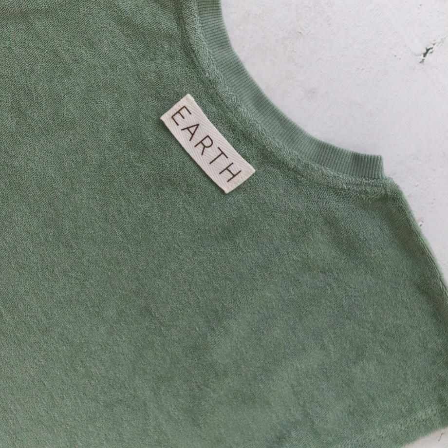 Cropped sweat / Green
