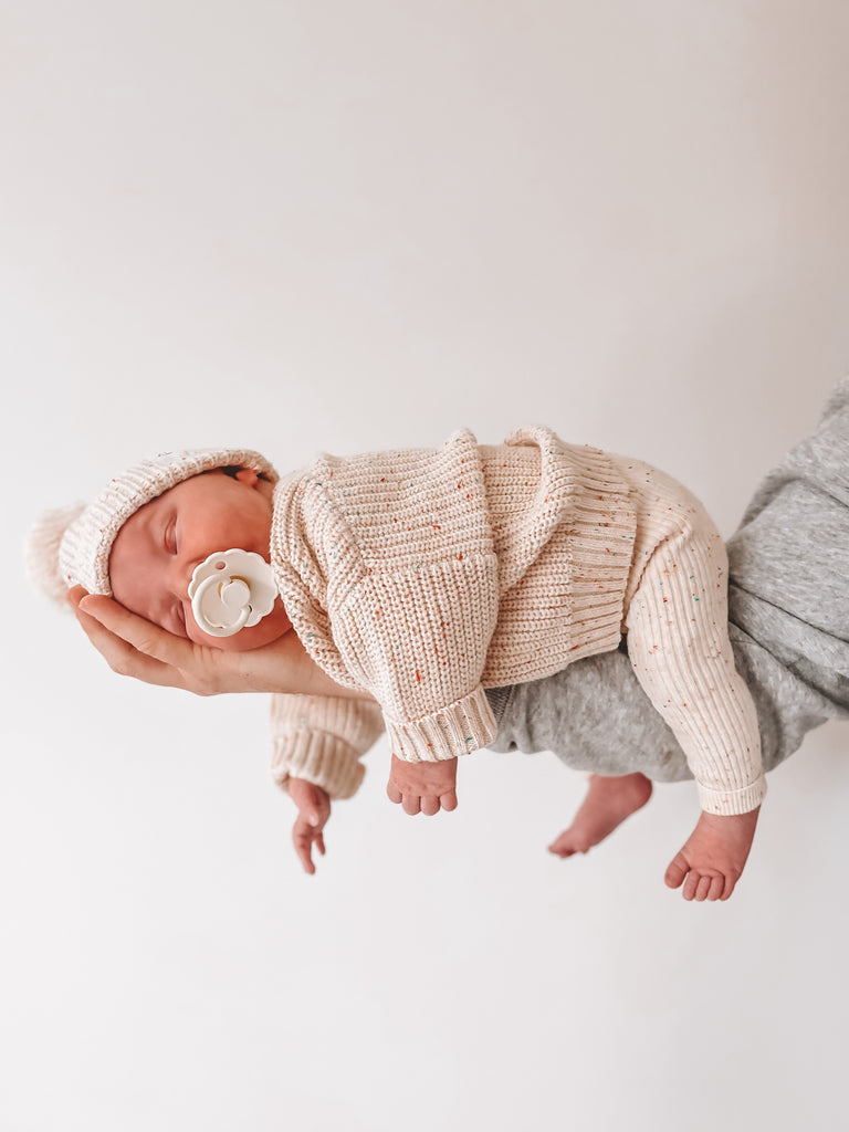 ZIGGY LOU - LEGGINGS | OATMEAL FLECK