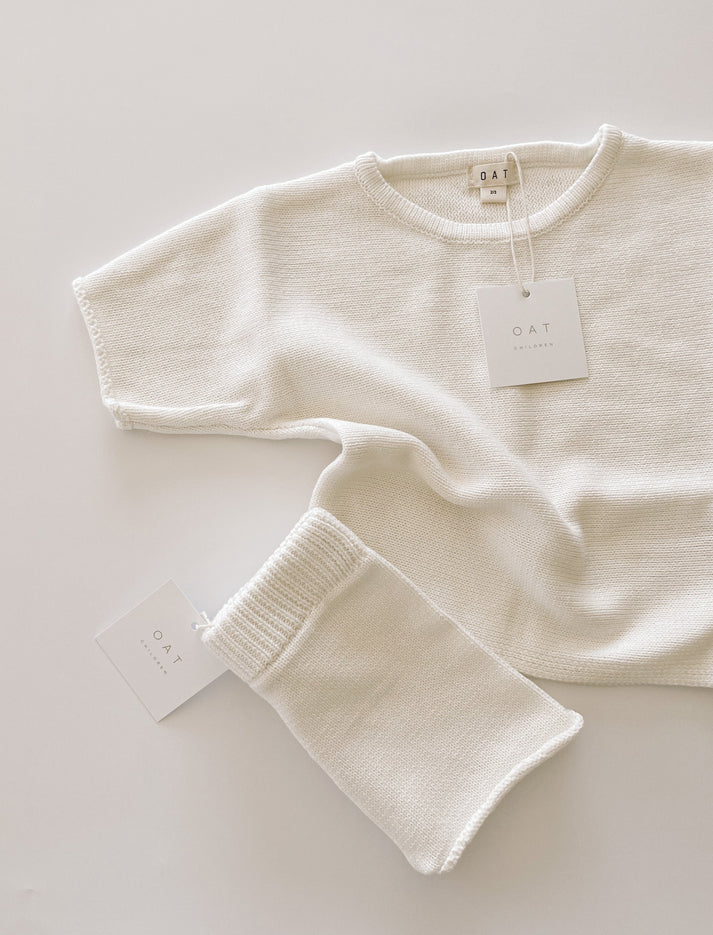 Powder Oversized Knit Tee