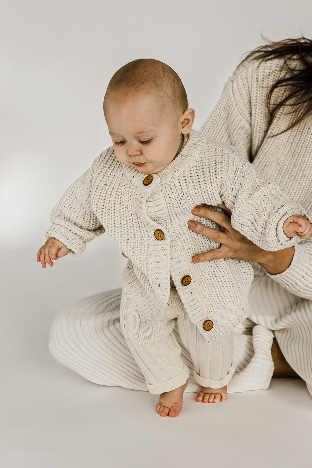 Oat Children - ‘ Sprinkle ‘ Chunky Cardigan