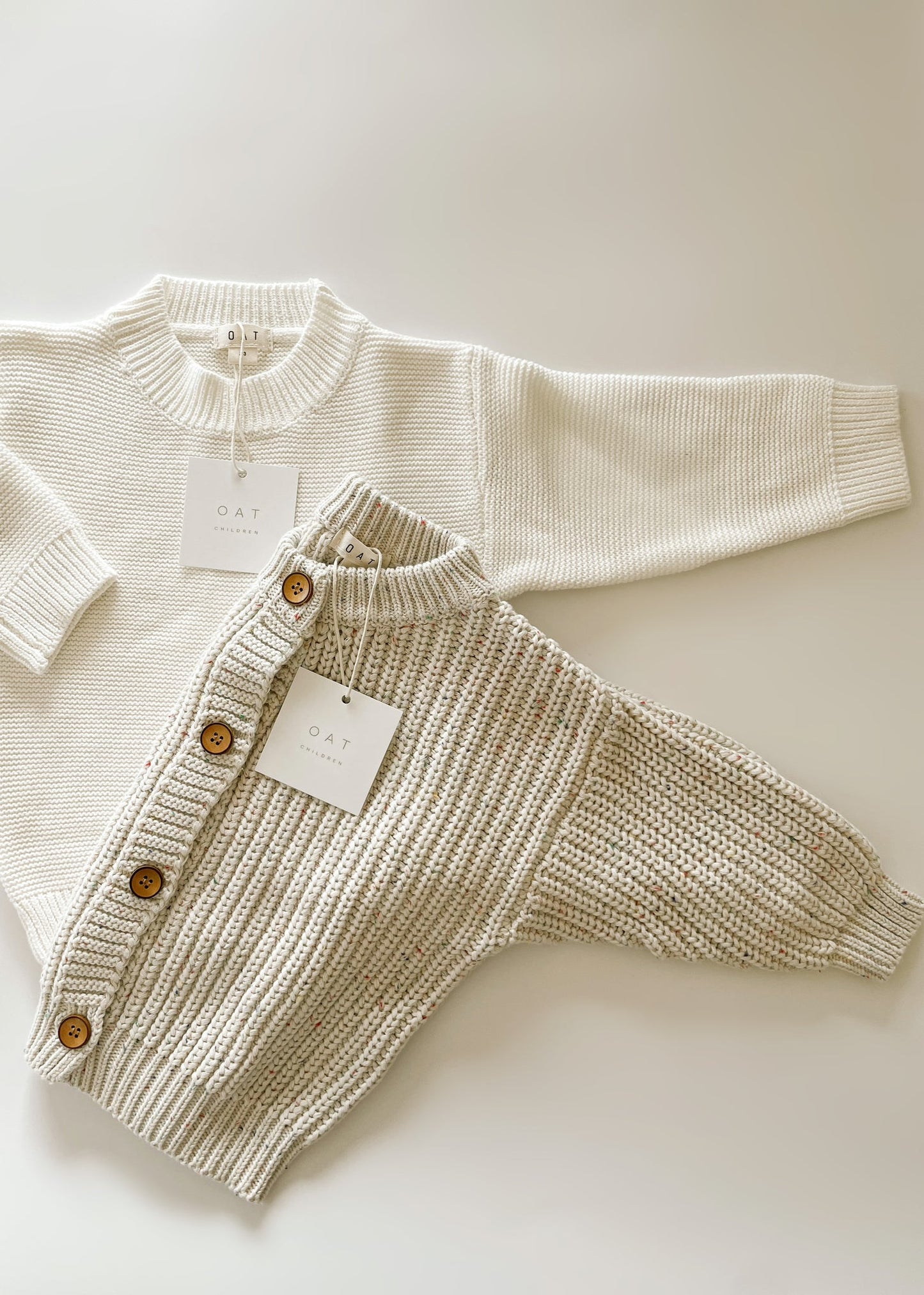Oat Children - ‘ Sprinkle ‘ Chunky Cardigan