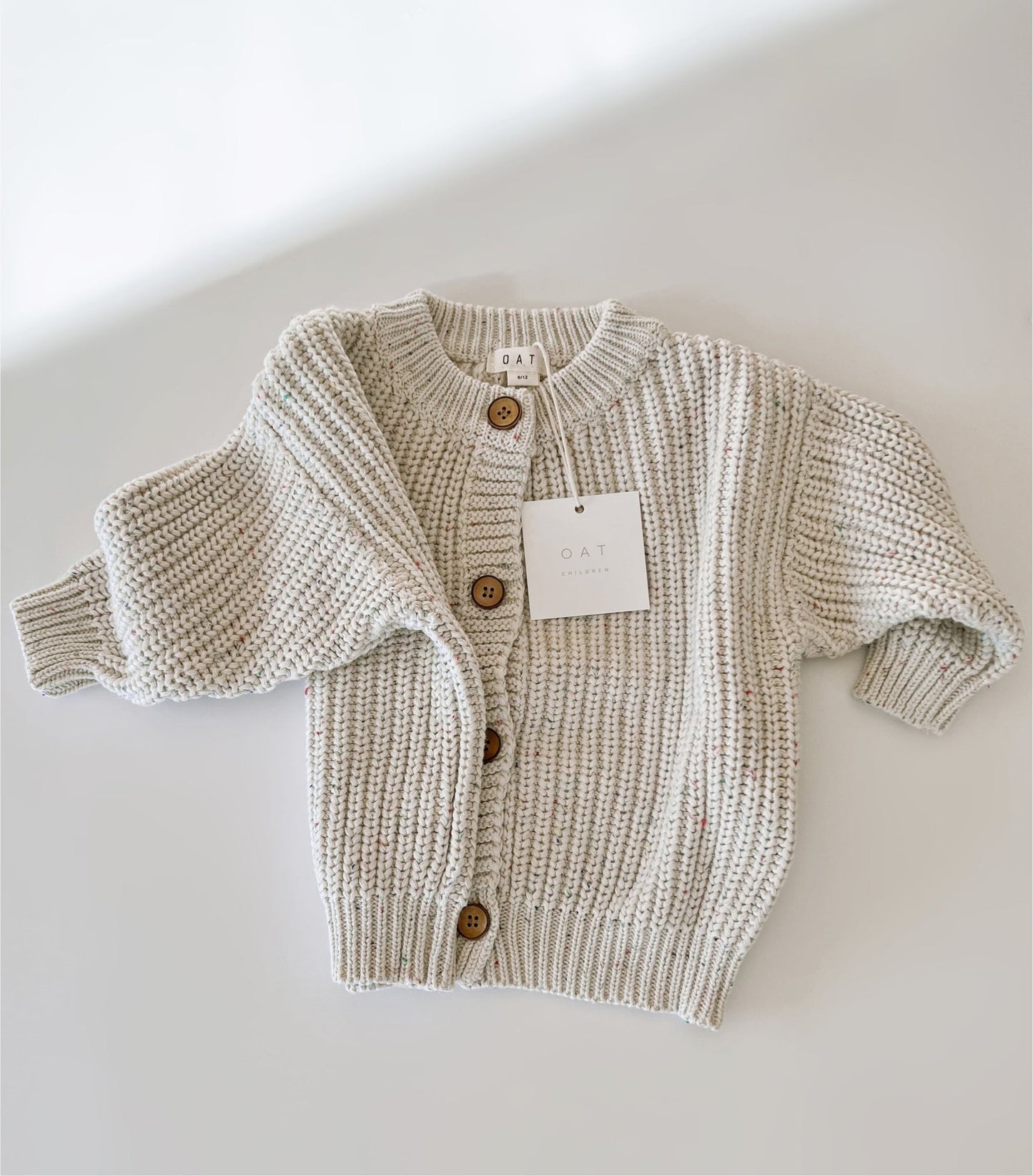 Oat Children - ‘ Sprinkle ‘ Chunky Cardigan