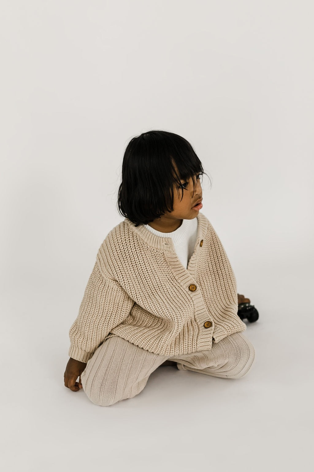 Oat Children - ' Carmel ' Chunky Cardigan – Engels Zimmer