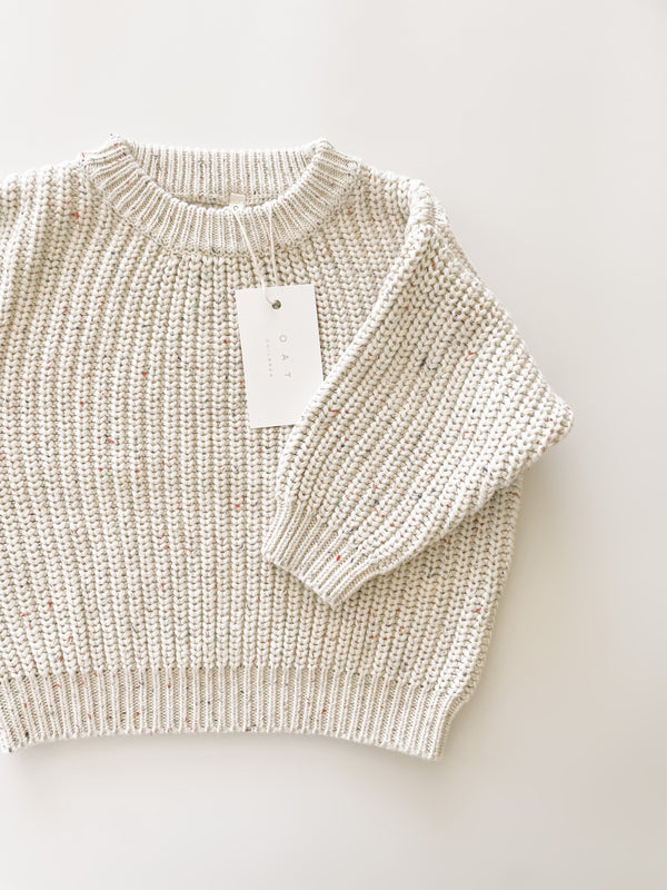 Oat Children - ‘Sprinkle Knit’ Chunky Sweater