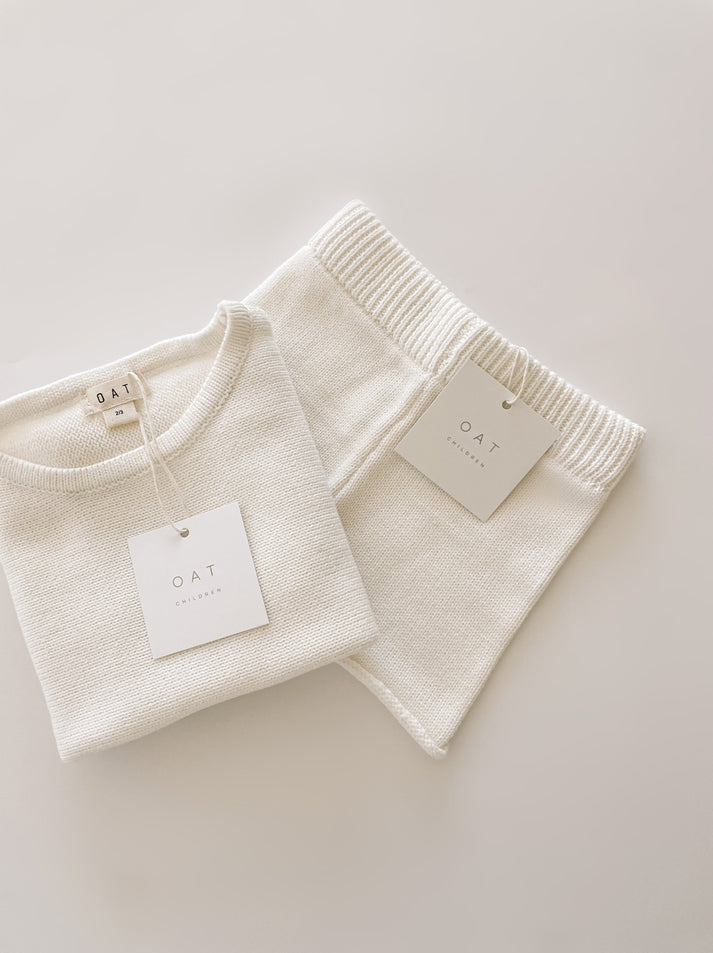 Powder Oversized Knit Tee