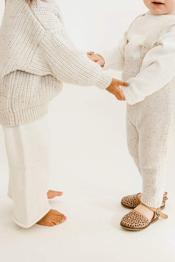 Oat Children - Sprinkle Knit Suspenders