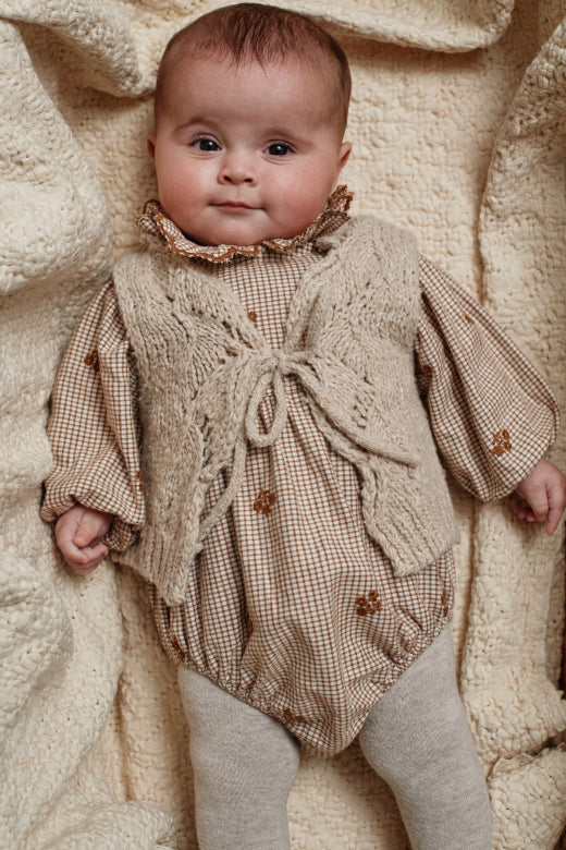【LAST ONE】Bebe Organic - Olivia romper