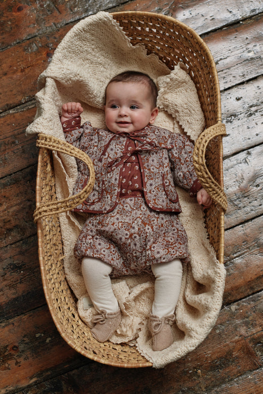 【LAST ONE】Bebe Organic - Flora romper