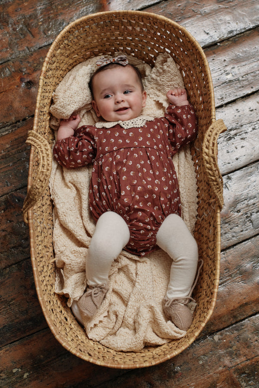 【LAST ONE】Bebe Organic - Flora romper