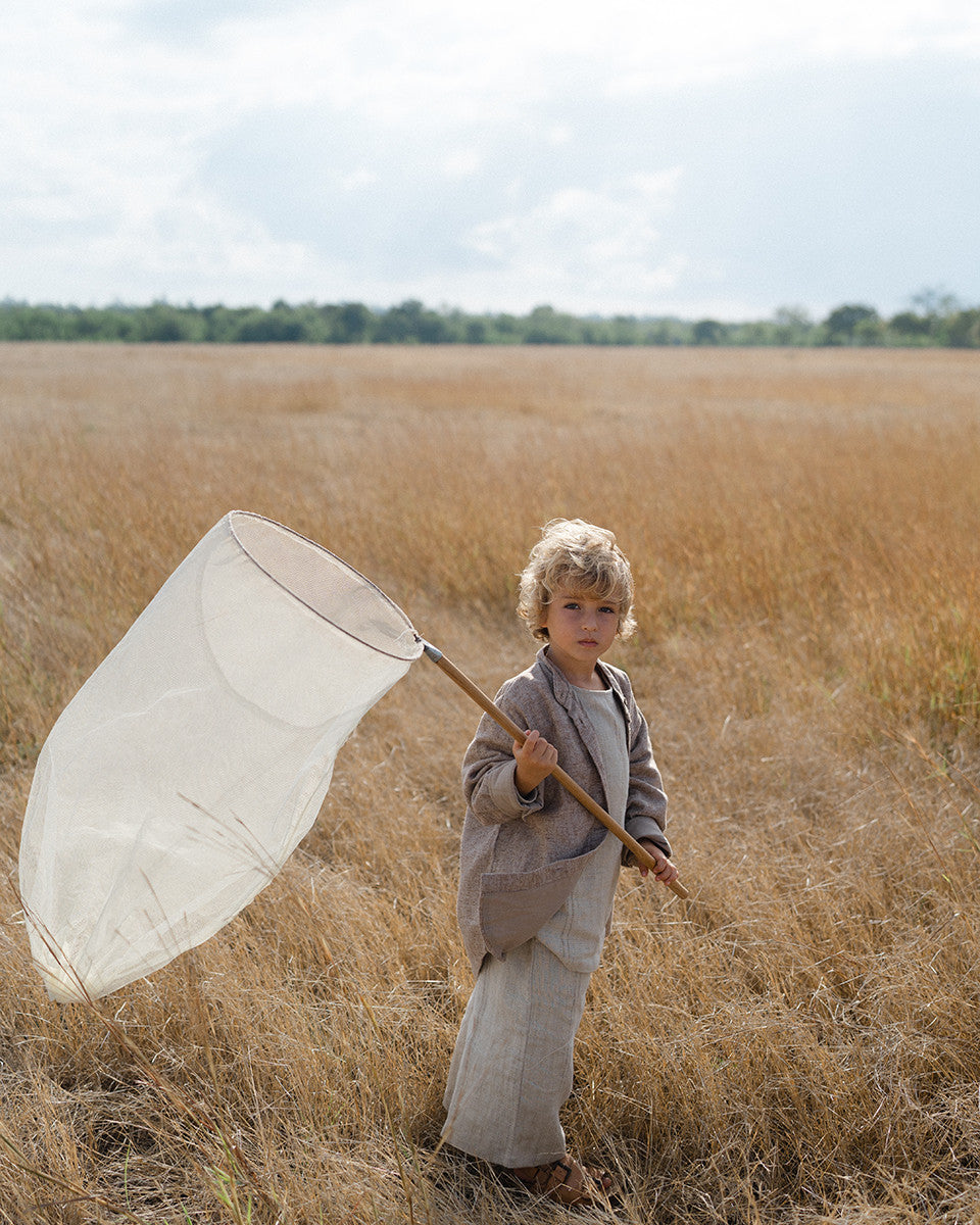 son and daughter - Rumi Linen Pants