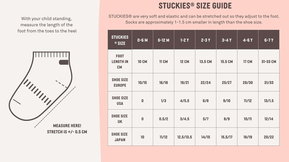 STUCKIES - sneaker socks / Sandy