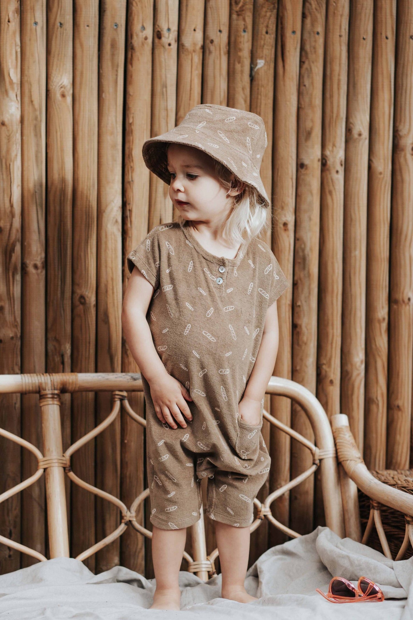 MONSIEUR MINI - Onesie Suit Baggy Terry Baguette