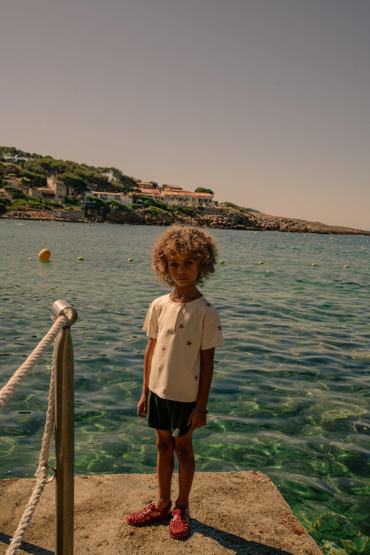 STUDIO BOHEME PARIS - TSHIRT ORSO / ECRU ETOILE DE MER