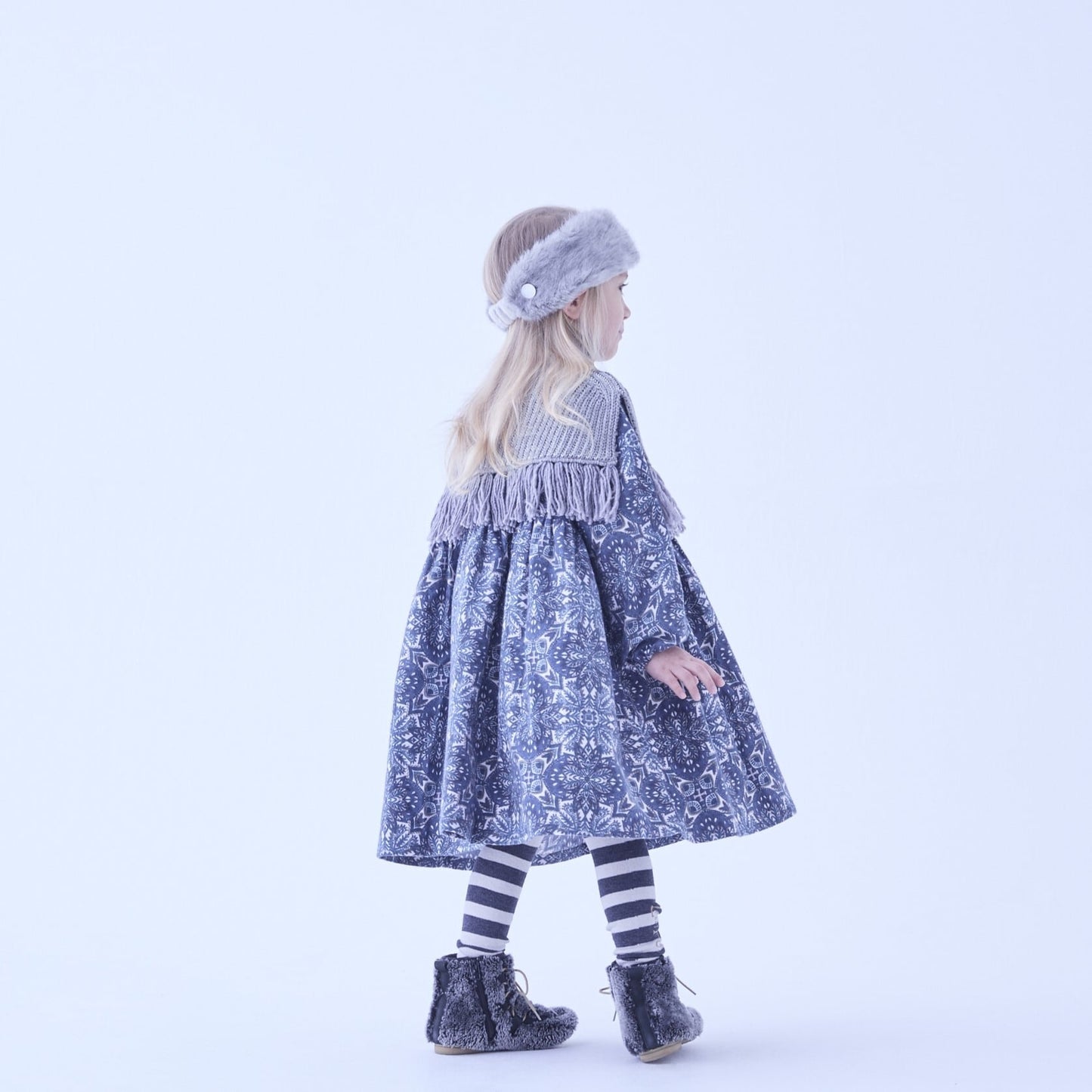 Rib knit Knights cape Ⅱ