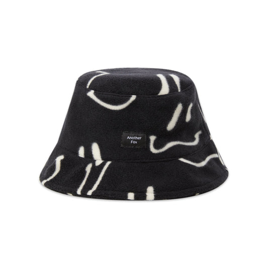 WAVY GRIN POLAR FLEECE KIDS BUCKET HAT