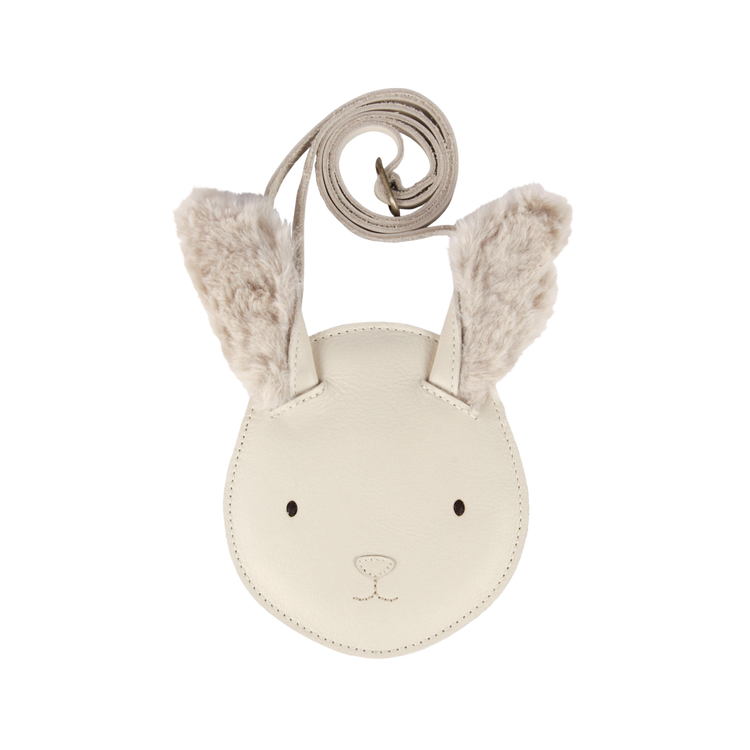 Britta Exclusive Purse | Rabbit | Cream Leather