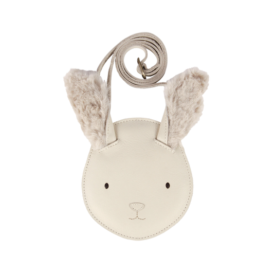 Britta Exclusive Purse | Rabbit | Cream Leather