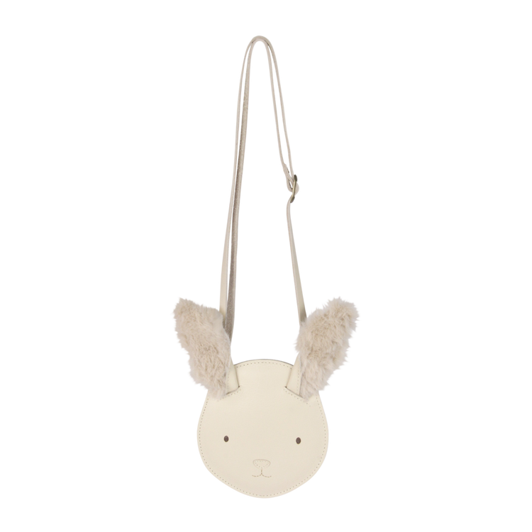 Britta Exclusive Purse | Rabbit | Cream Leather