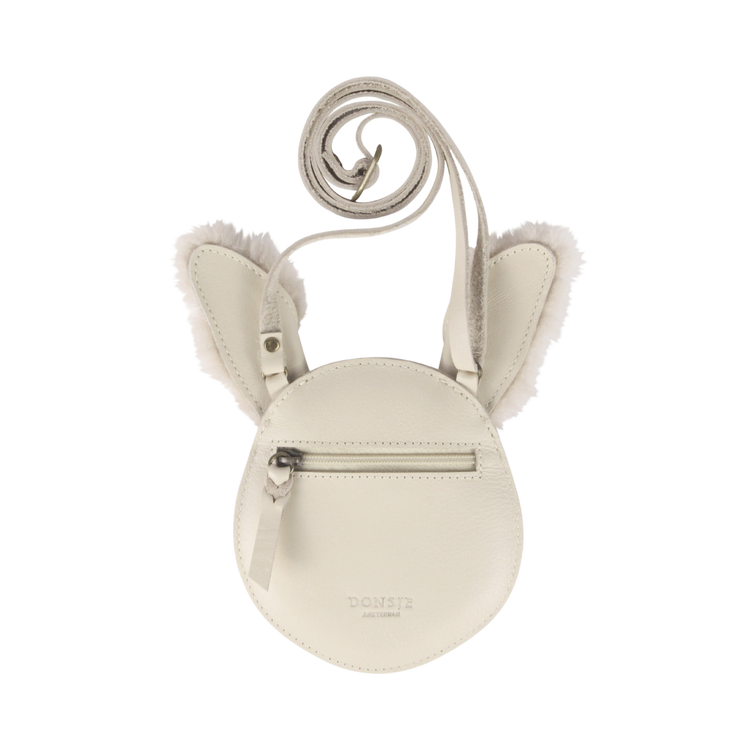 Britta Exclusive Purse | Rabbit | Cream Leather