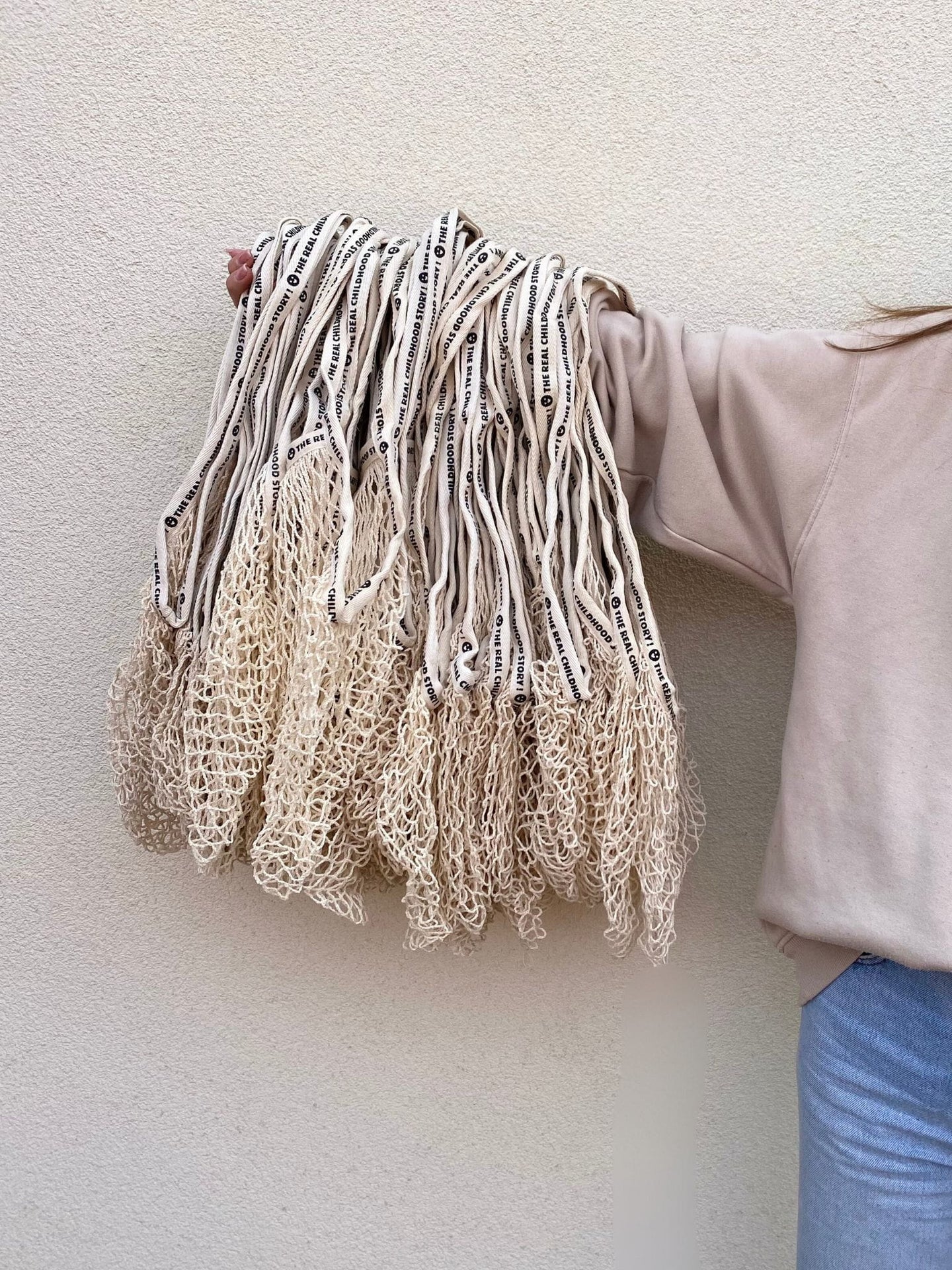 【LAST TWO】Cotton mesh bag