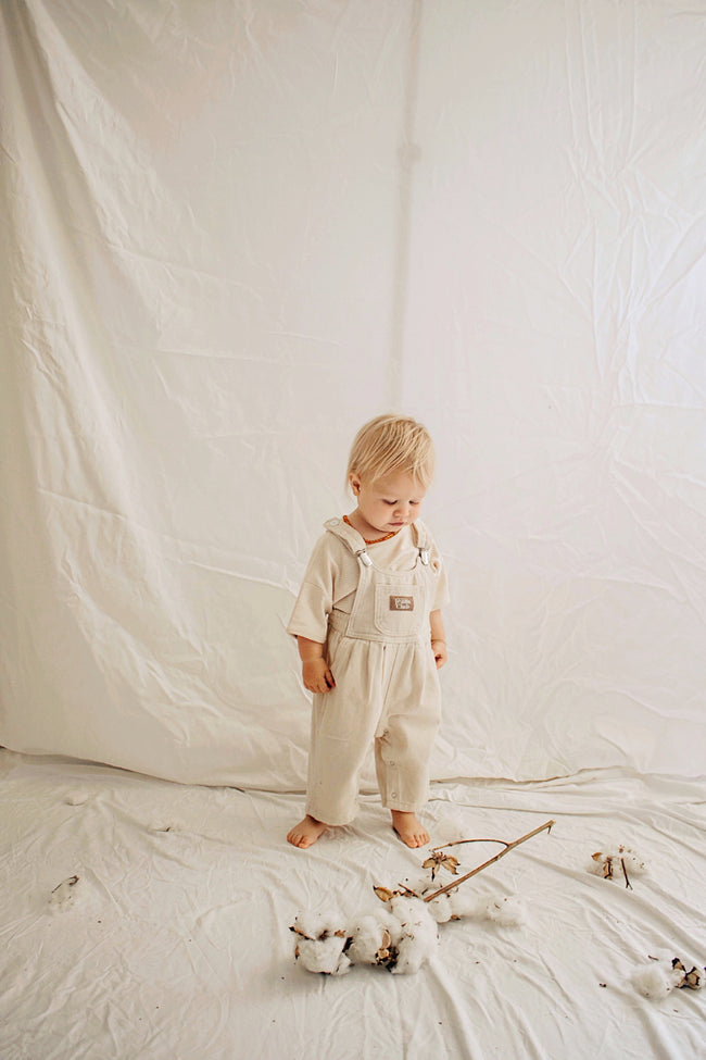 Bowie Bubble Overall - Natural Organic