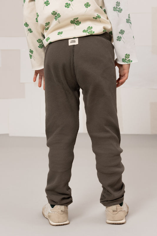 LEGGING ROMPOM DARK TAUPE