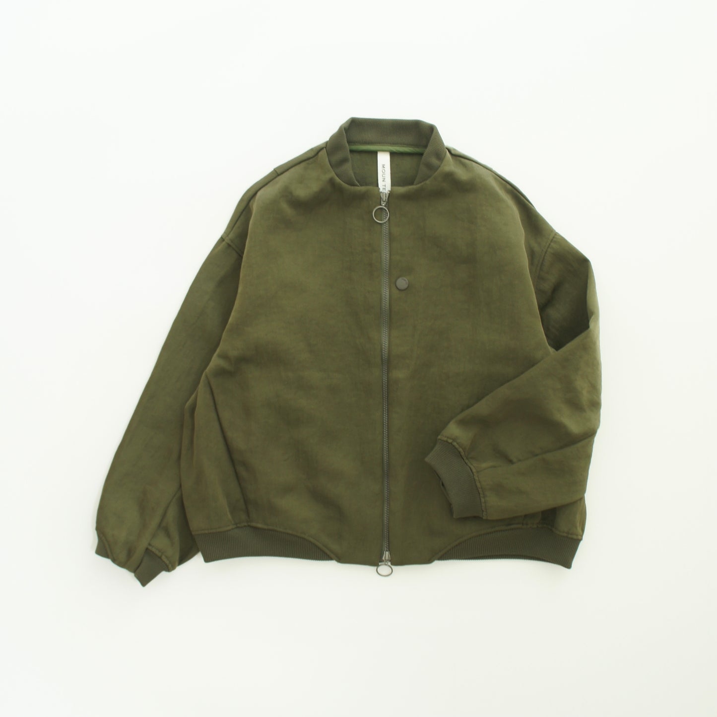 bright twill zip blouson