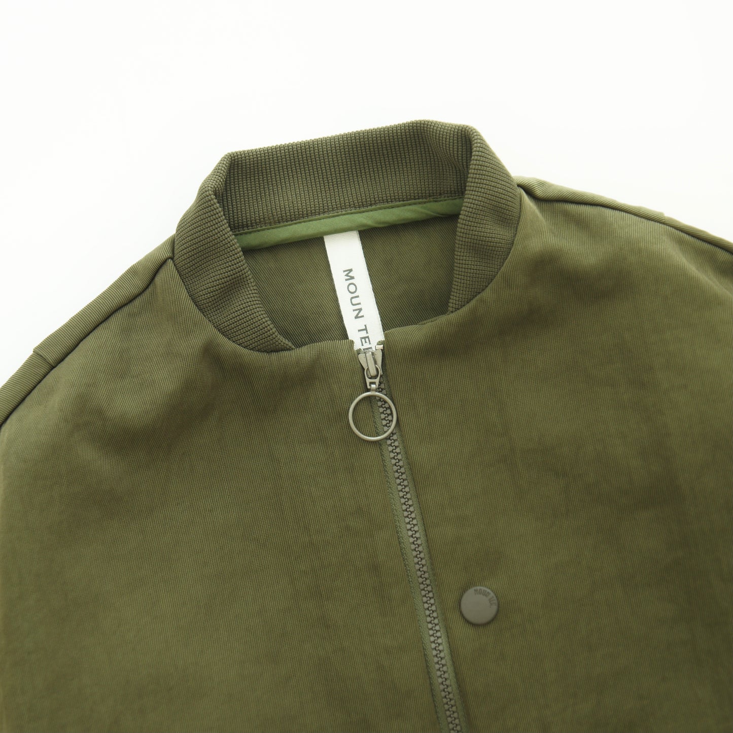 bright twill zip blouson