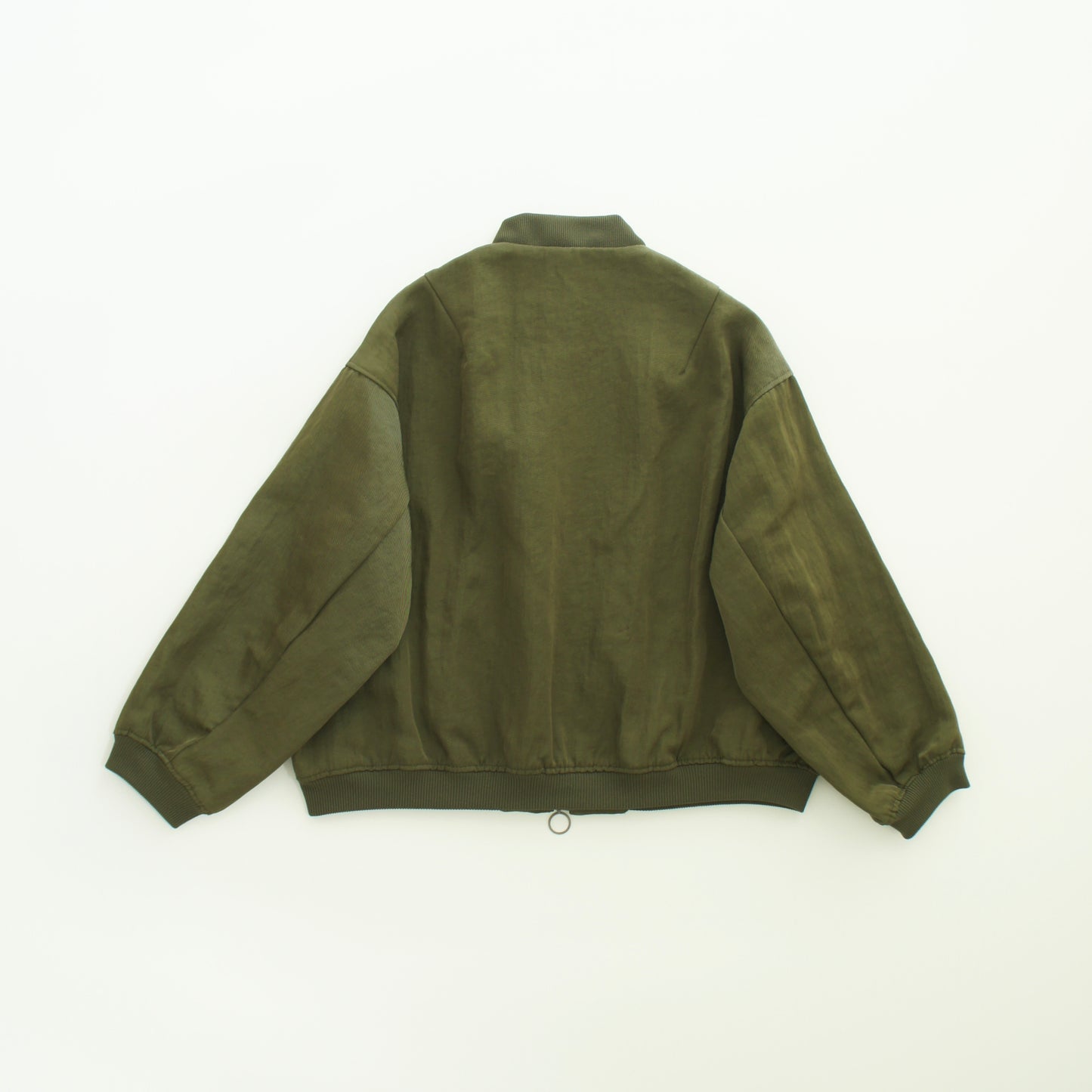 bright twill zip blouson
