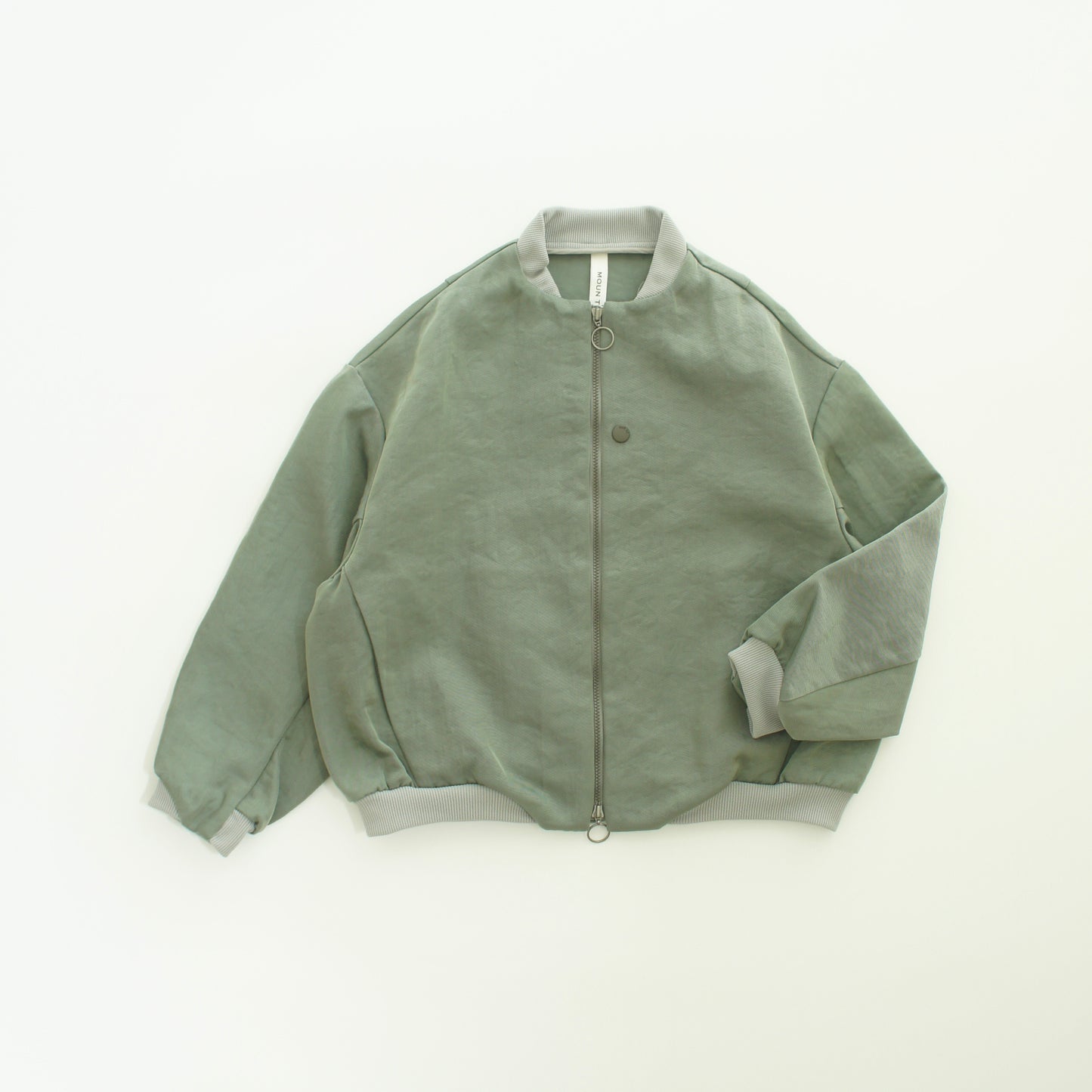bright twill zip blouson