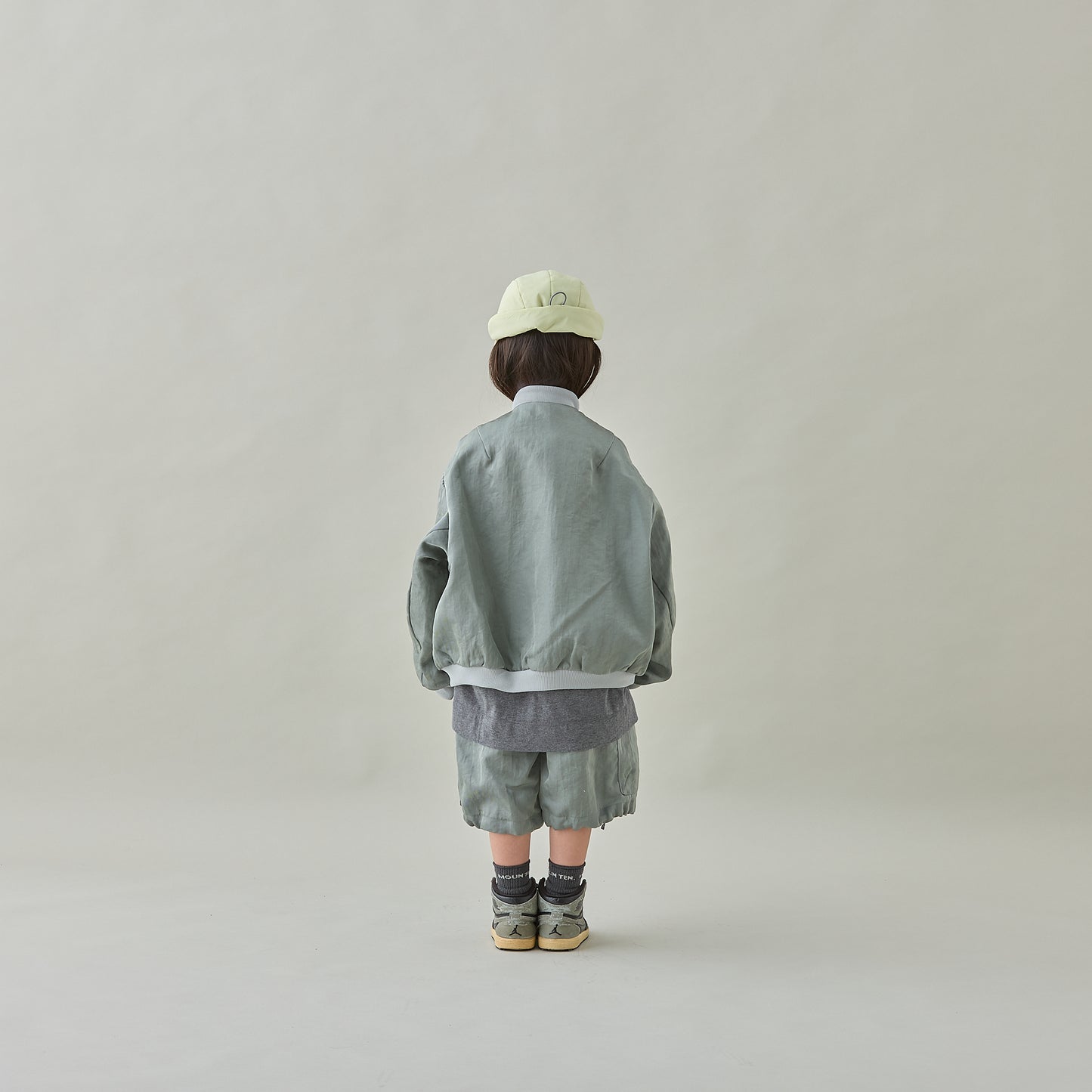bright twill zip blouson