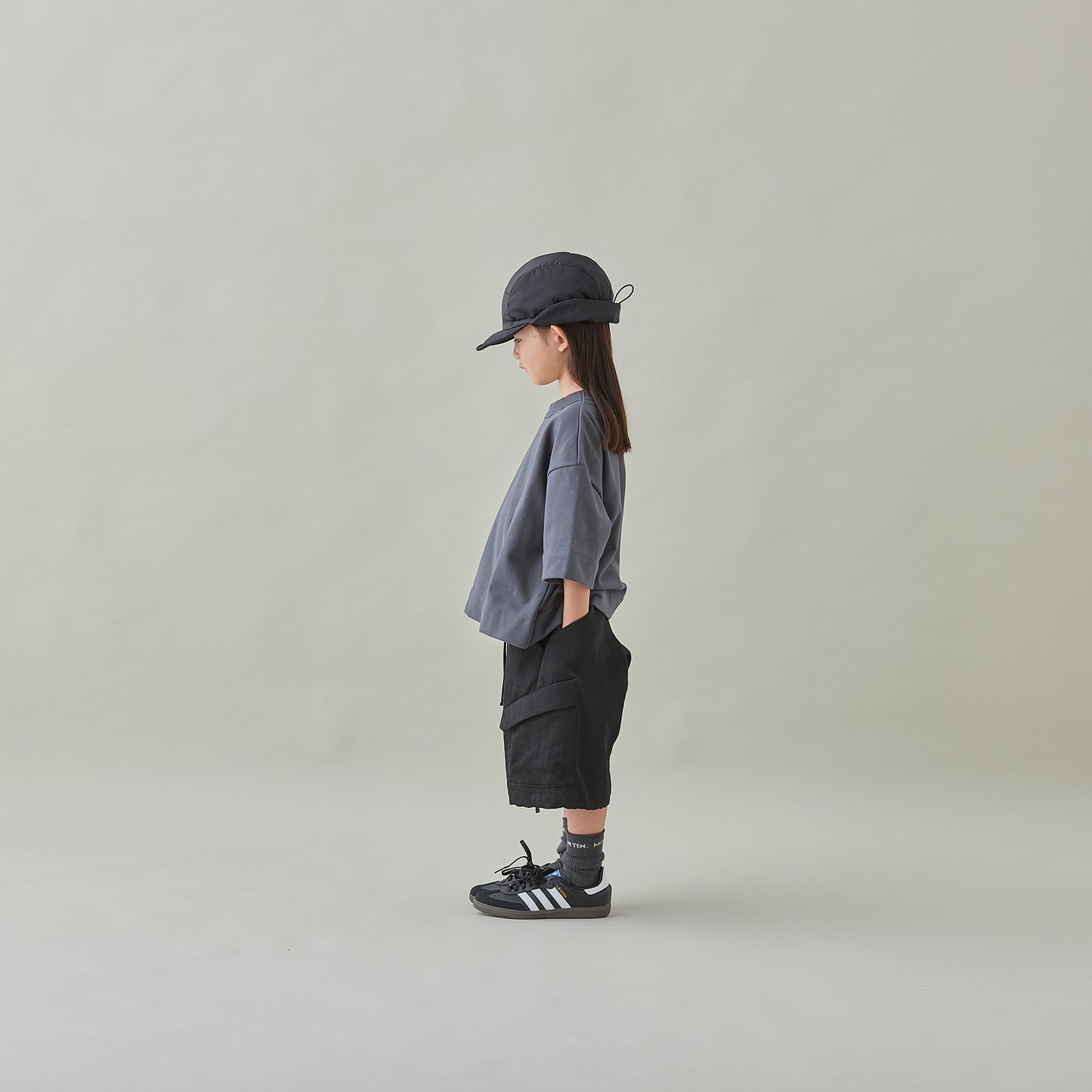 bright twill midi cargo